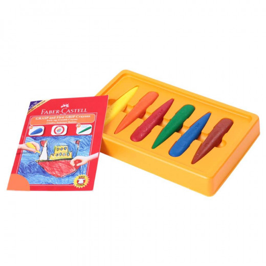 Faber Castell Wax Crayons Grip early age 6cl