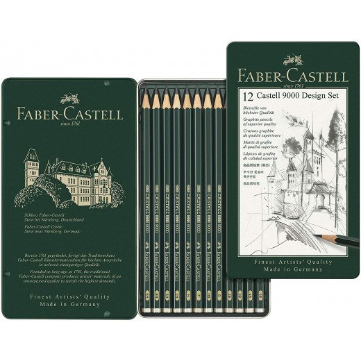 Faber Castell Graphite pencil CASTELL 9000 Design set