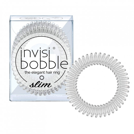 Invisibobble Hair Tie - Slim - Crystal Clear