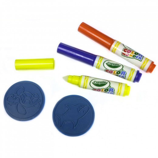 Crayola Free Colour Wonder Light Up Stamper Art and Crafts Kit