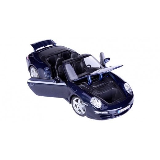Maisto 1/18 Scale Diecast - Porsche 911 Carrera S Cabriolet Blue, Assorted