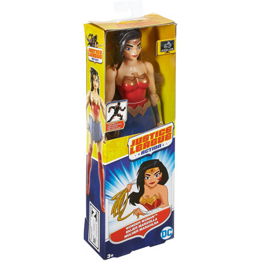 Mattel DC Justice League Action Wonder Woman Action Figure, 12"