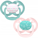 Dr. Brown's Advantage Pacifier - Stage 2, 2-Pack, Pink, 6-18 m