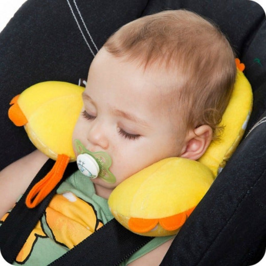 Banbet Baby's Comfy Travel Companion, Total Support Headrest, Lion
