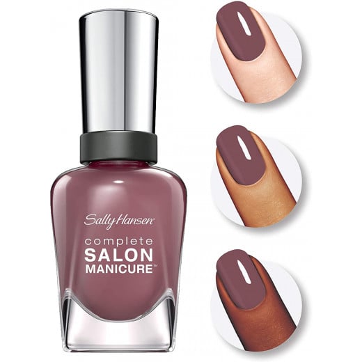 Sally Hansen Complete Salon Manicure™ - Plum's The Word, A Purple-Mauve Nail Polish