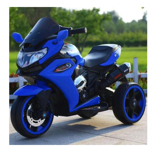 3 Wheels Motorcycle, Blue