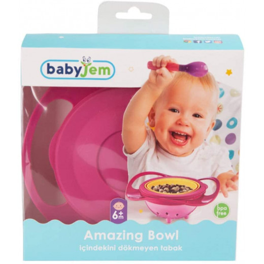Baby Jem Amazing Bowl, Pink