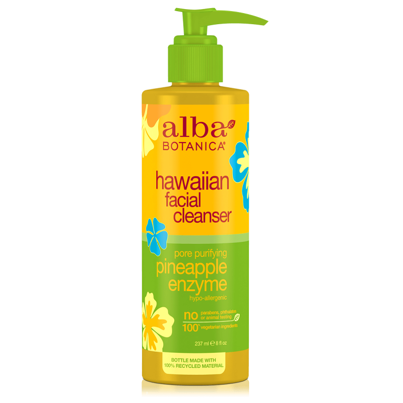 Alba Botanica Hawaiian Enzyme Face Cleanser, Pineapple, 237 ml | Beauty | Skin Care | Face