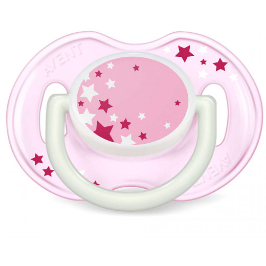 Philips Avent Pacifiers Night Time Pink, 0-6 m