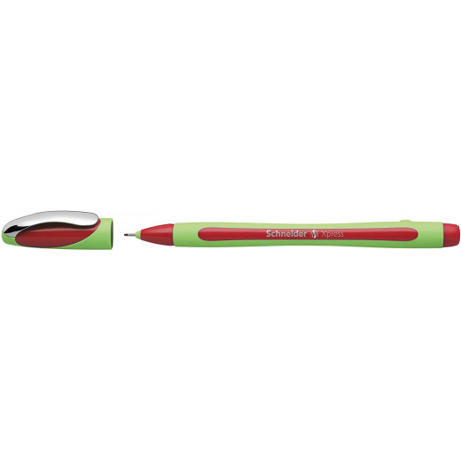 Schneider Xpress Fineliner Pen .8 mm, Red