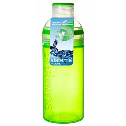 Sistema Active Hydrate Trio Bottle, 580 ml - Green