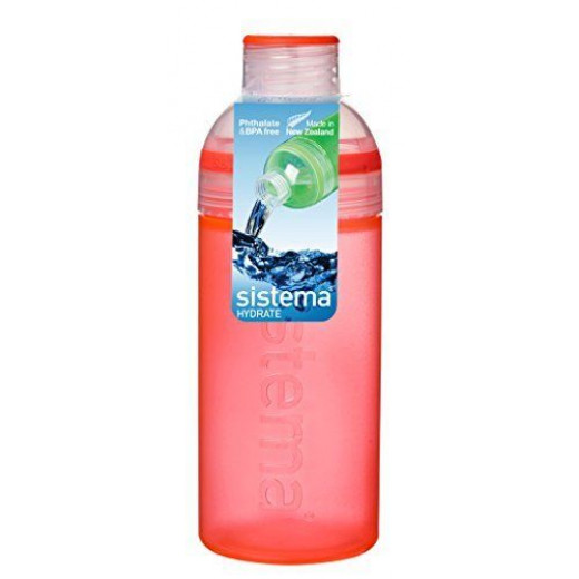 Sistema Active Hydrate Trio Bottle, 580 ml - Orange