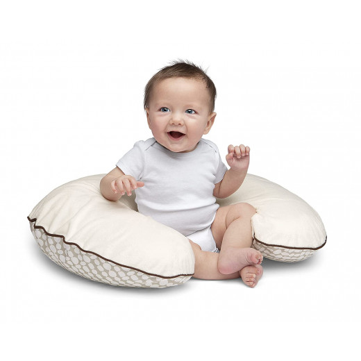 Chicco Boppy Pillow with Slipcover - Cream Life Tree