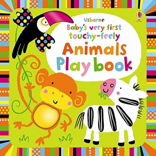 Baby's Very First Touchy-Feely Animals Playbook, 10 pages