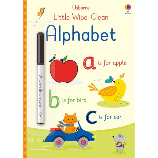 Little Wipe-Clean Alphabet, 20 pages