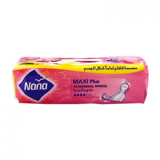 Nana Maxi Normal Wings 10 Pads