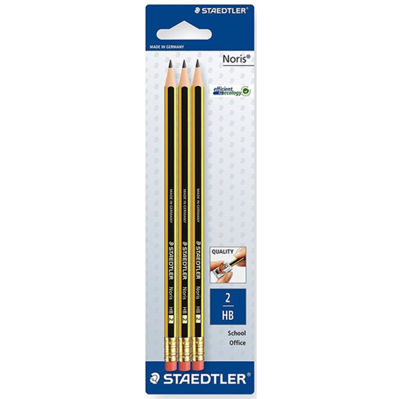 Staedtler Noris HB Pencils Pack Of 12 - Art & Craft from Early