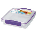 Sistema Sandwich Box To Go 450ml , Purple