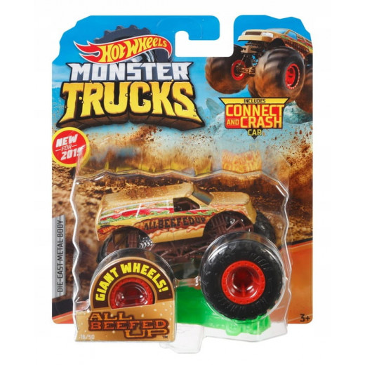 hot wheels monster trucks all beefed up