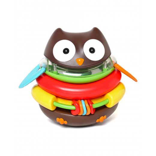 Skip Hop Explore & More Rocking Owl Stacker Toy