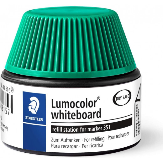 Staedtler Lumocolor Whiteboard Marker Refill Station - Green