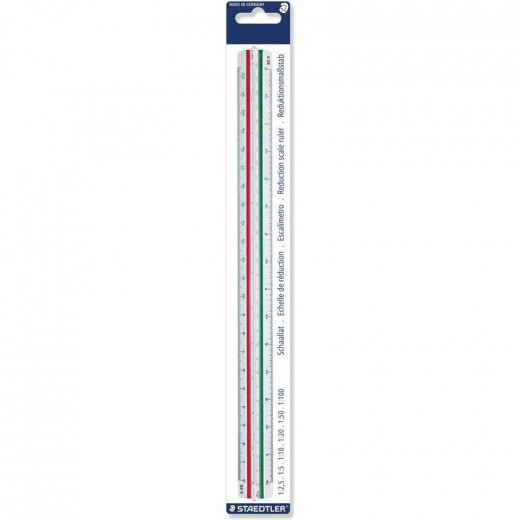 Staedtler Reduction Scale Ruler Scale Din