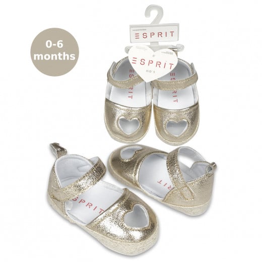 Esprit Baby Shoe, Gold, 0-6 M
