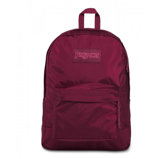 JanSport Mono Superbreak Backpack, Russet Red