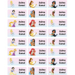Tob3a Book Labels, Disney Princesses