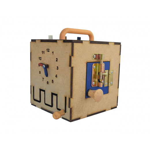 Mini Me Skills Busy Box Toddler Learning Activity Sensory Box