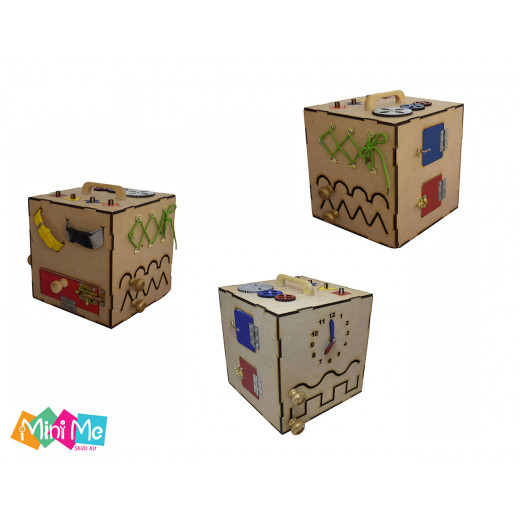 Mini Me Skills Busy Box Toddler Learning Activity Box