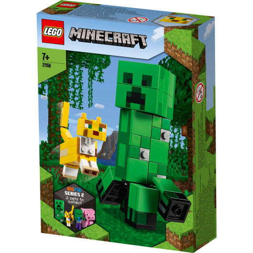 LEGO Mineecraft BigFig Creeper and Ocelot