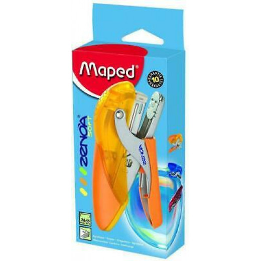 Maped Zenoa Soft Staplers, Orange Color
