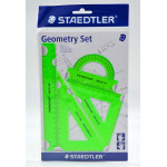 Staedtler Geometry Set 4pcs Asstd, Green