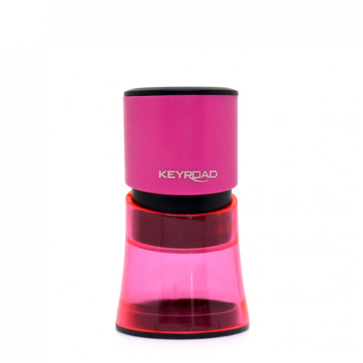Keyroad Cylinder Sharpener Single Sand Clock, pink