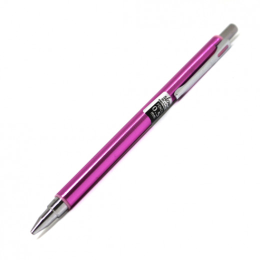 أوتوماتيك قلم رصاص ستيل قابل لتعبئة  0.5 مم ، زهري