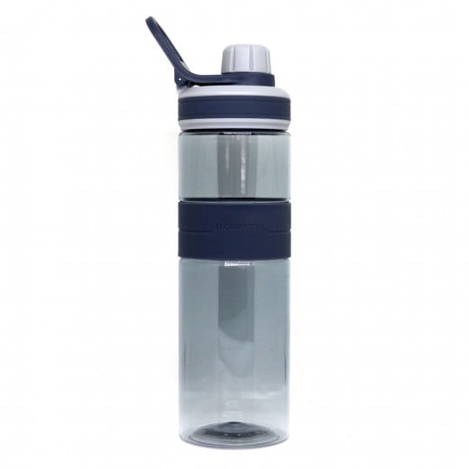 Loop Plastic Bottle, Grey, 600ml