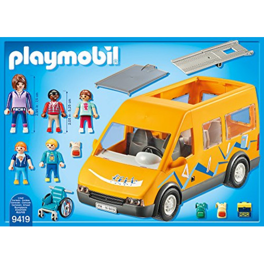 Playmobil School Van For Children