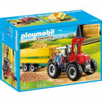 Playmobil Tractor With Feed Trailer 63 Pcs For Children