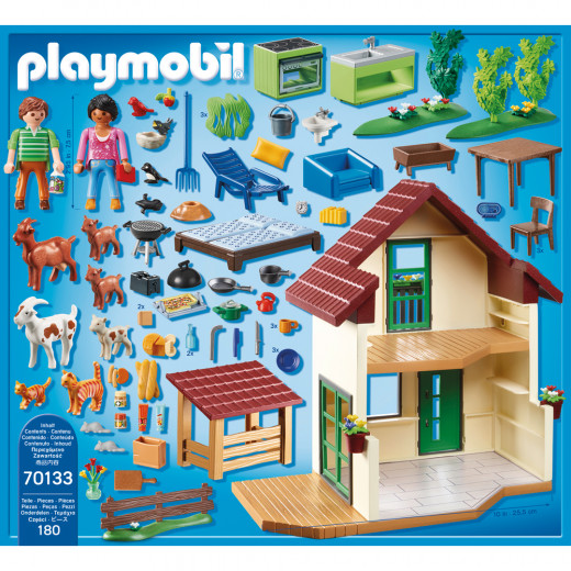 Playmobil Modern Farmhouse 180 Pcs For Children