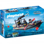 Playmobil Tactical Unit Boat For Children
