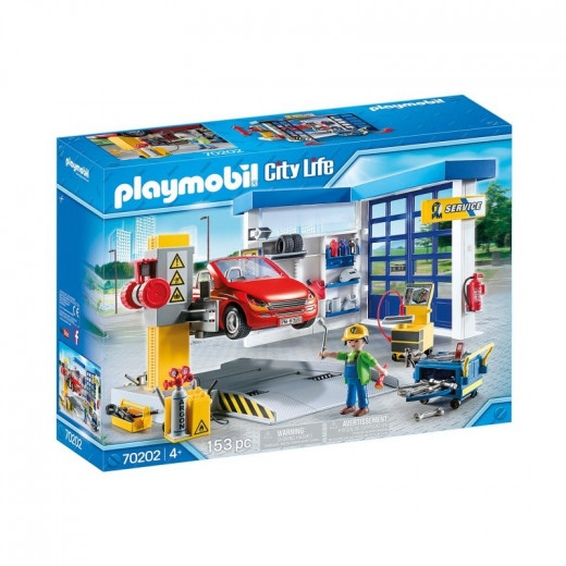 Playmobil Car Repair Garage 153 Pcs For Children