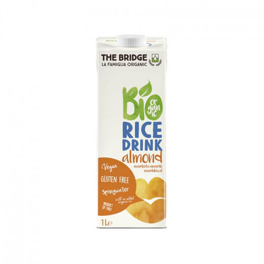 جي إف مشروب الأرز باللوز 1 لتر من ذا بريدج