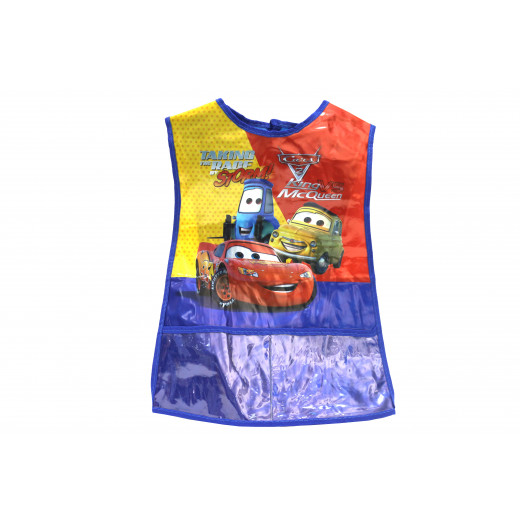 Wax Apron  for Artwork, Blue , Red and Yellow