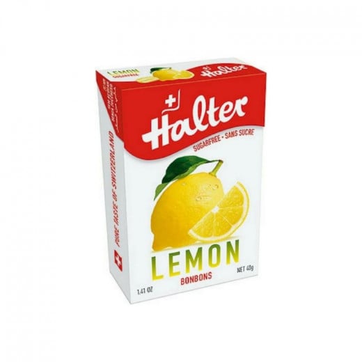 Halter Lemon Sugarfree Bonbons 40g