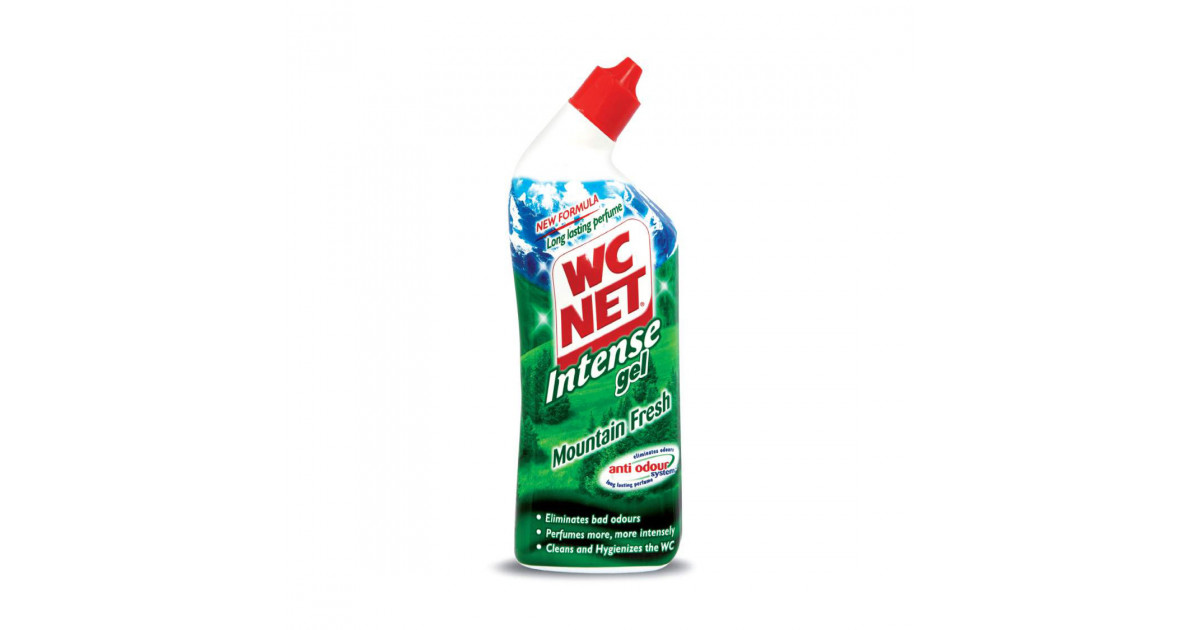 WC Net - Toilet Cleaner Intense Gel Mountain Fresh 750ml