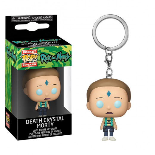 Funko Pop! Keychain: Rick & Morty - Floating Death Crystal Morty