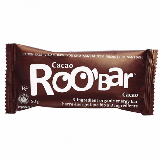 DRG Org GF Roo Bar Cacao & Cachew 50g