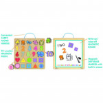 Numbers Magnetic 25 Puzzle & Play Board