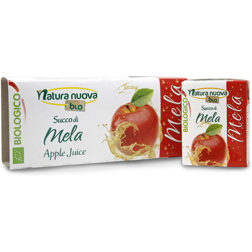 Natura Nuova Organic Apple Juice Without Sugar 3 X 200 Ml